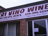 overheadsign Tri vino Wine